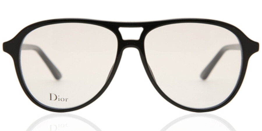 Rabbit once again shaver Dior MONTAIGNE 52 807 Eyeglasses in Black | SmartBuyGlasses USA