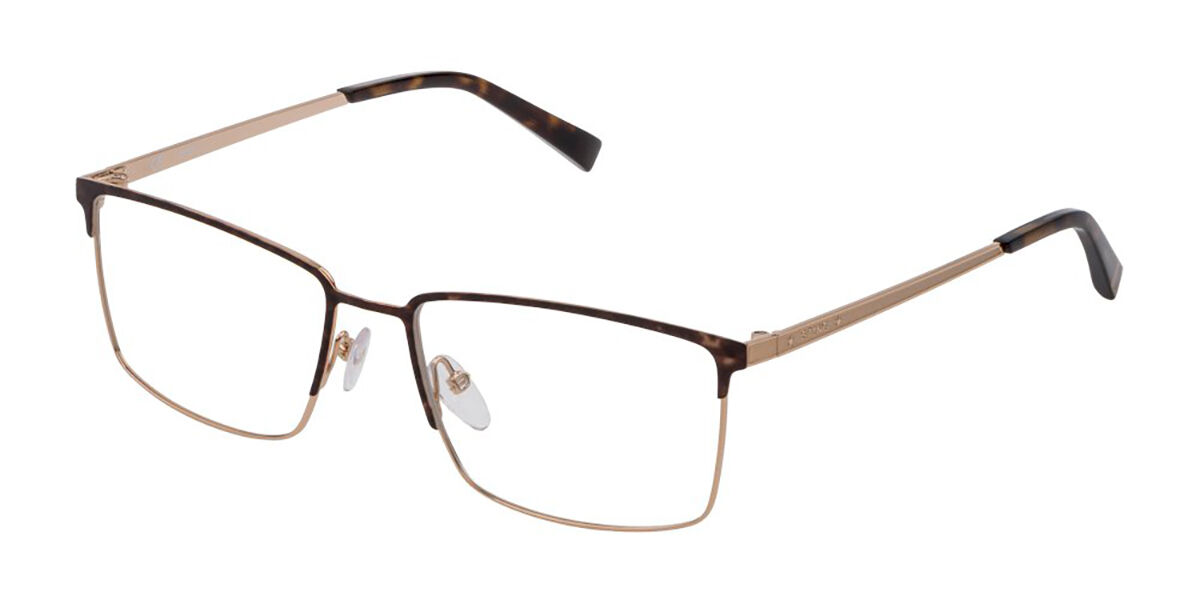 Sting VST357 0320 Men's Eyeglasses Tortoiseshell Size 56 - Blue Light Block Available