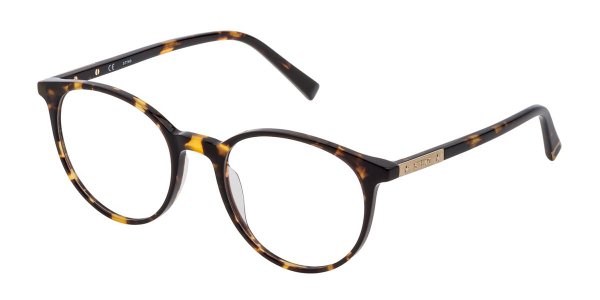 Sting VST355 GENUINE 2 0790 Óculos De Grau Masculino Tortoiseshell