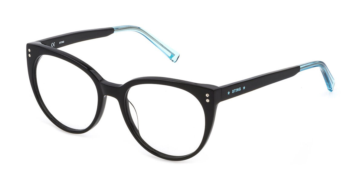 Sting VST407 0700 Occhiali Da Vista Neri Per Uomo (Solo Montatura)