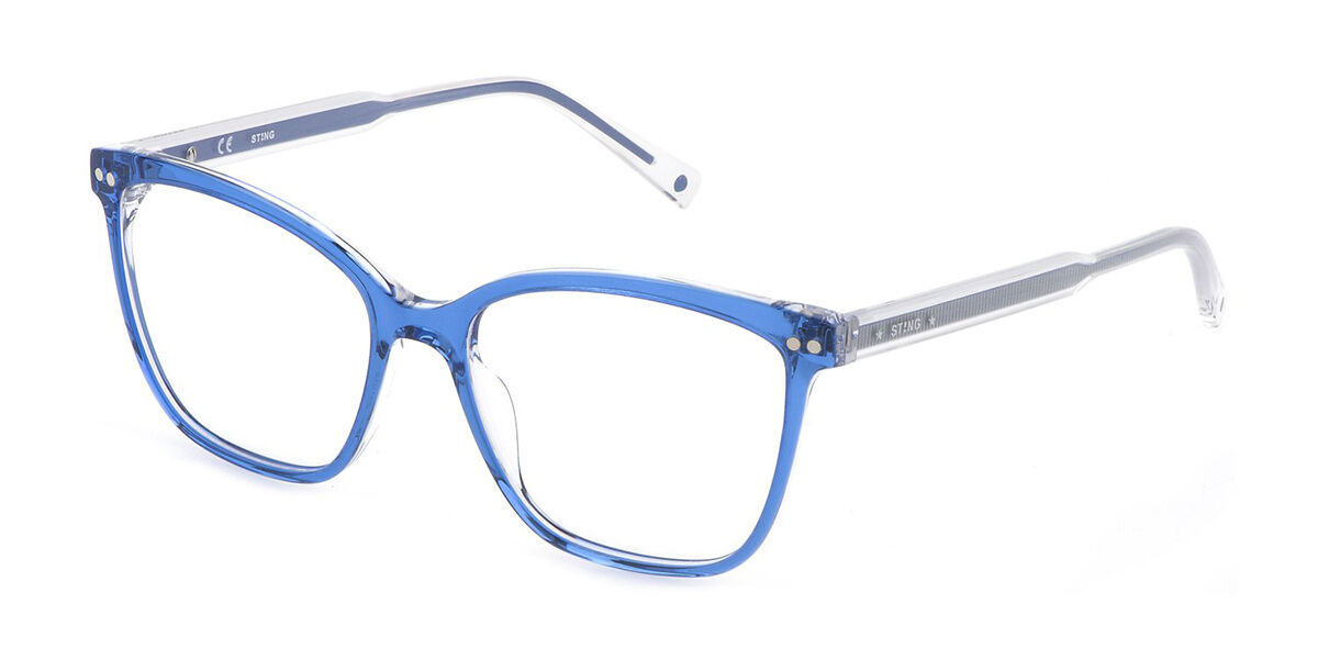 Sting VST424 06RV 53 Niebieskie Meskie Okulary Korekcyjne-image