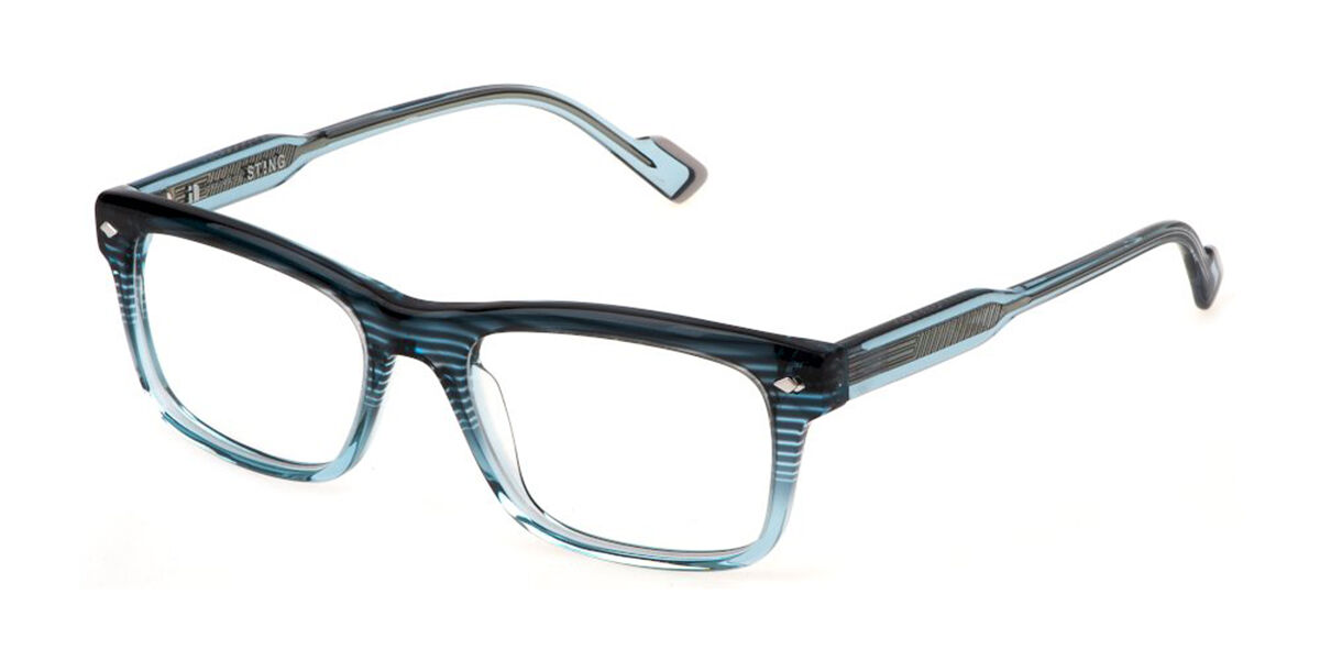 Sting VST506 0P89 53 Blåa Glasögon (Endast Båge) Män