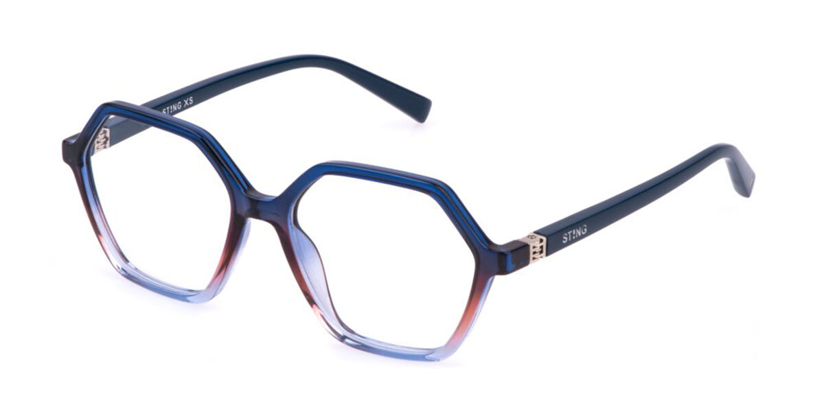 Sting VSJ740 Kids 0D36 Kids' Eyeglasses Blue Size 49 (Frame Only) - Blue Light Block Available