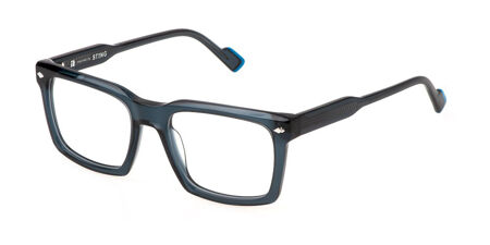 Sting Homme SS6543567SBW Montures De Lunettes, Bleu (Azul