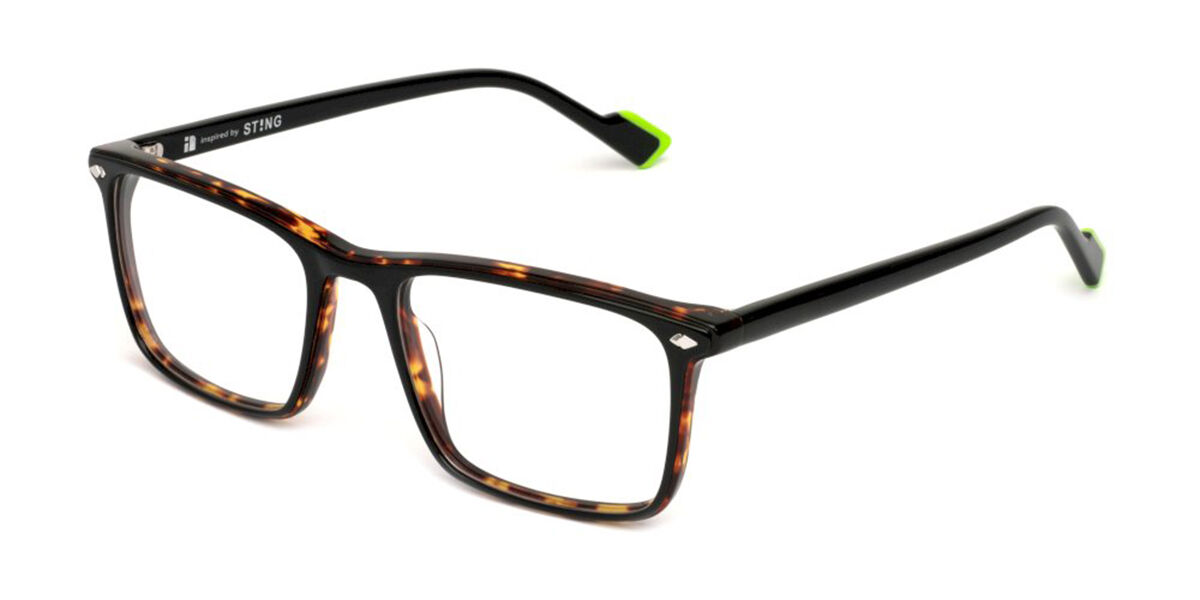 Sting VST525 06FL Men's Eyeglasses Tortoiseshell Size 55 (Frame Only) - Blue Light Block Available