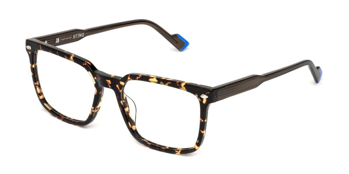 Sting VST528 09BC Men's Eyeglasses Tortoiseshell Size 55 (Frame Only) - Blue Light Block Available