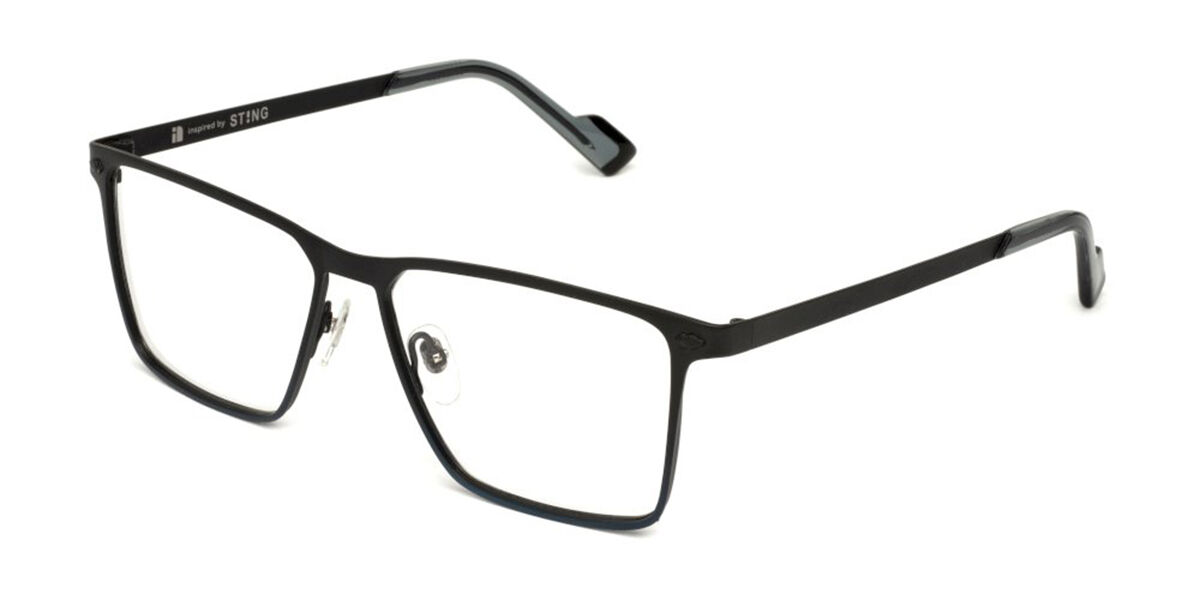 Sting VST533 0XAH Men's Eyeglasses Blue Size 57 (Frame Only) - Blue Light Block Available