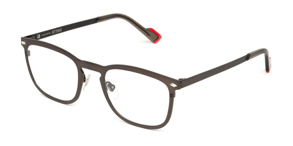 Lentes Recetados Sting VST535 0488 Matte Antique Brown Black Laminate ...