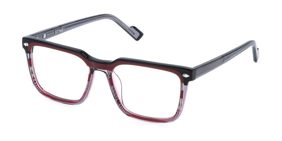 Sting VST542 04A2 53 Röda Glasögon (Endast Båge) Män