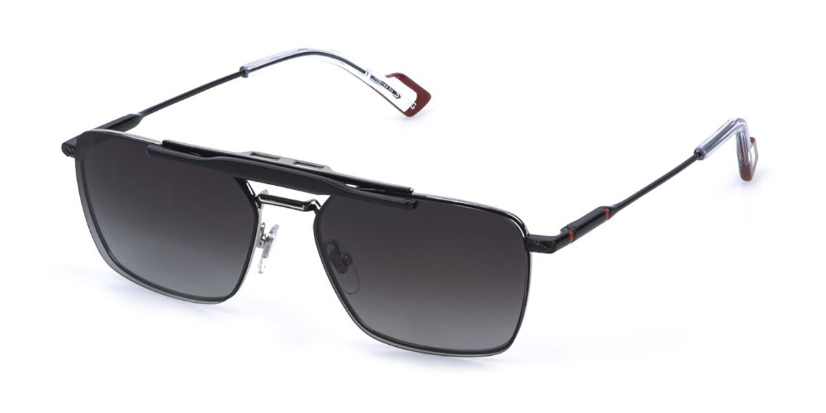 Sting UST607 with Clip-On 583P Men's Glasses Silver Size 54 - Free Lenses - Blue Light Block Available