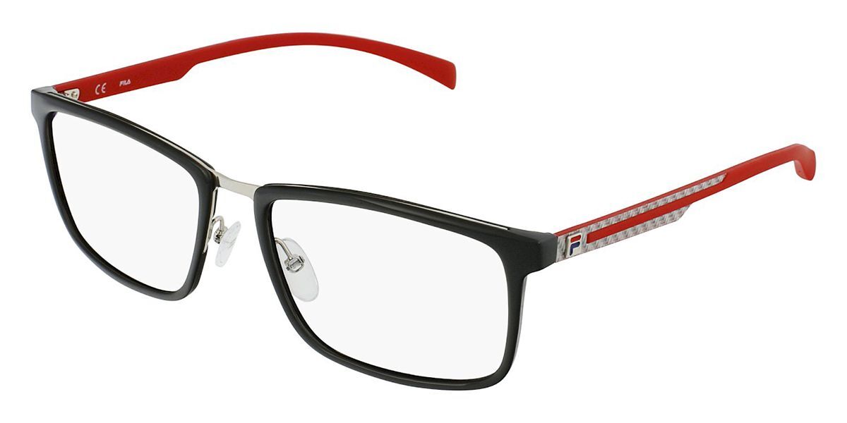 Fila VFI012 090E Men's Glasses Grey Size - Free Lenses - HSA/FSA Insurance - Blue Light Block Available