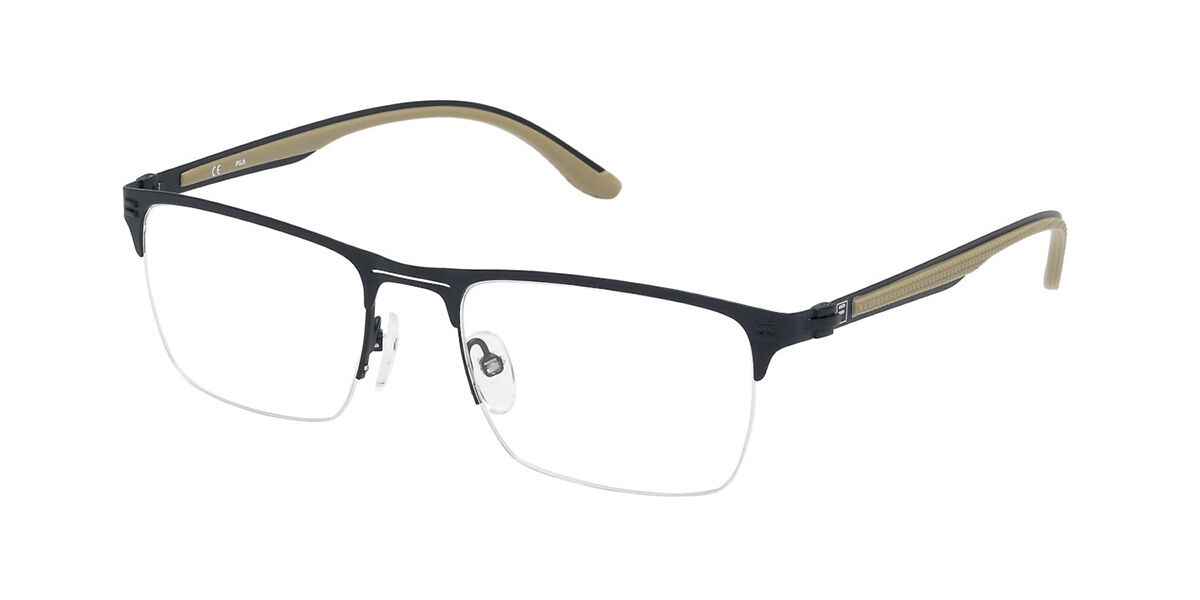 Fila VFI030 01AQ Men's GlassesSize - Free Lenses - HSA/FSA Insurance - Blue Light Block Available
