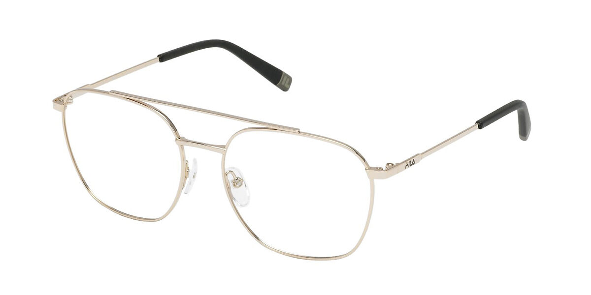 Fila VFI094 0300 Men's Glasses Gold Size - Free Lenses - HSA/FSA Insurance - Blue Light Block Available