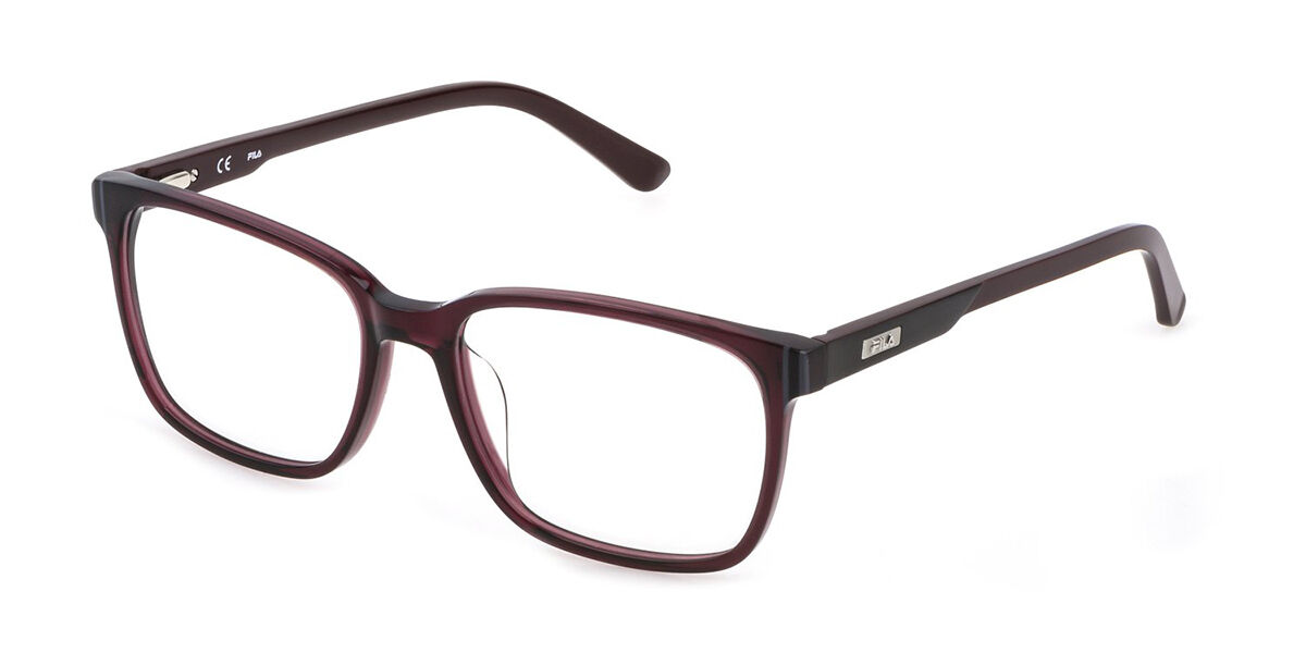 Fila VFI032 0V01 Men's Eyeglasses Purple Size 54 (Frame Only) - Blue Light Block Available