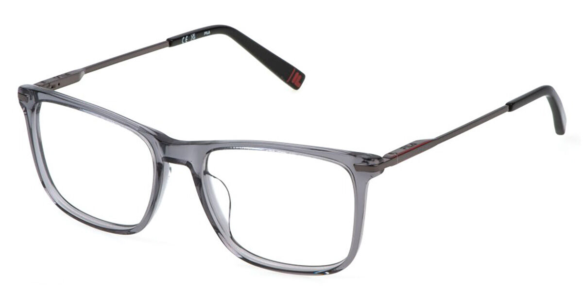 Fila VFI720 03GU Men's Eyeglasses Grey Size 52 (Frame Only) - Blue Light Block Available