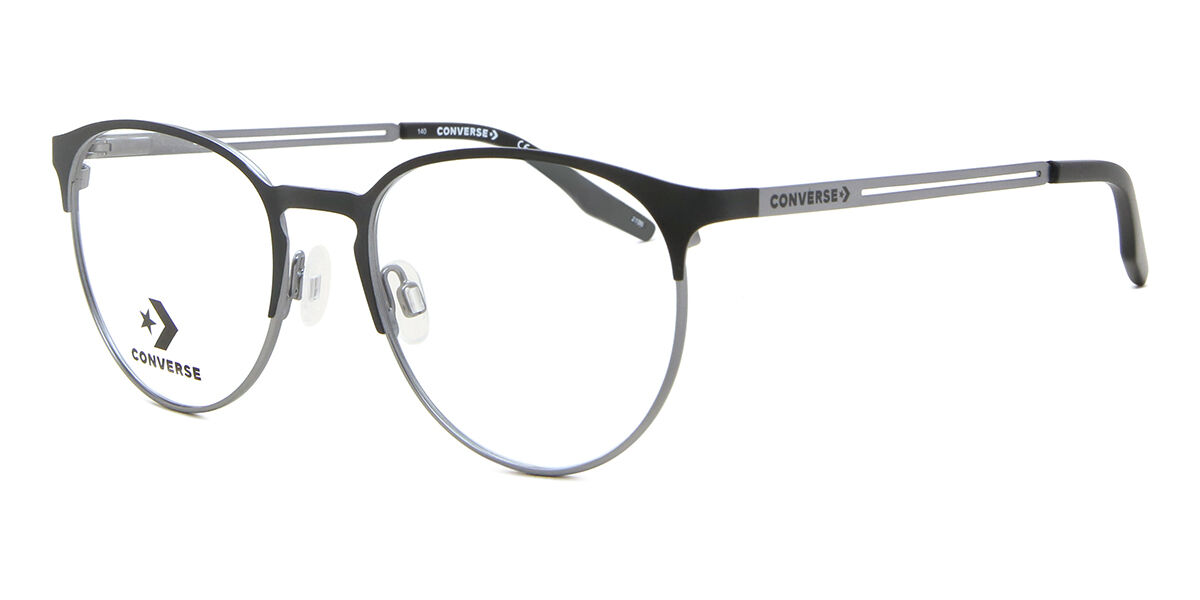 Converse CV1003 001 Matte Black Size 51 Eyeglasses