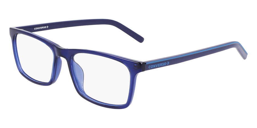 Converse CV5049 410 Glasses Transparent Dark Blue | SmartBuyGlasses UK