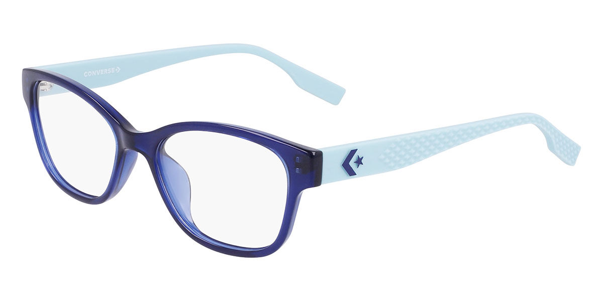 Converse CV5053Y 410 Men's Eyeglasses Blue Size 49 - Blue Light Block Available