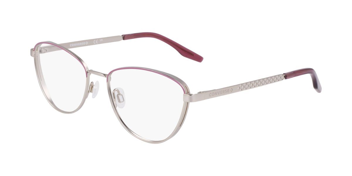 Converse CV1014 780 Glasses Satin Rose Gold Top Black | VisionDirect ...