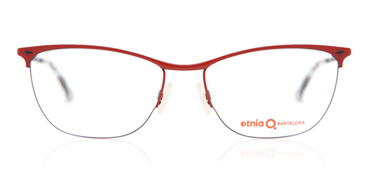 Etnia Barcelona Zagreb RDBK Eyeglasses in Red SmartBuyGlasses USA