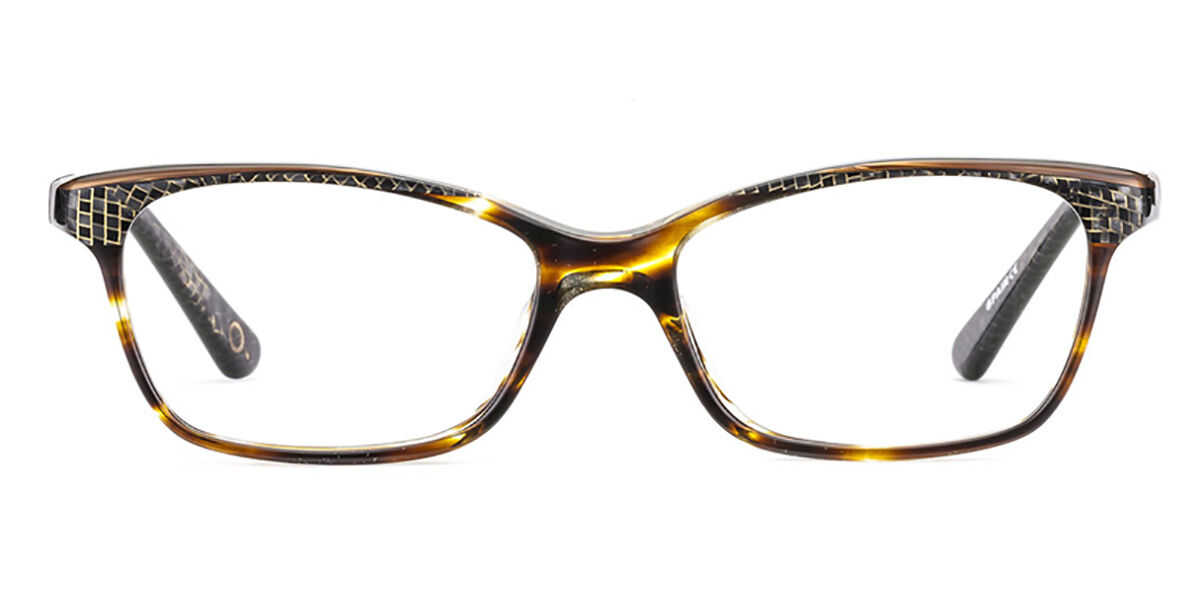 Etnia Barcelona Halle.P BKBR Eyeglasses in Black Gold | SmartBuyGlasses USA