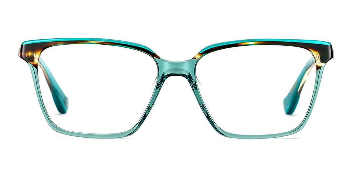 Etnia Barcelona Cariboo TQHV Eyeglasses in Turquoise Blue Tortoise ...