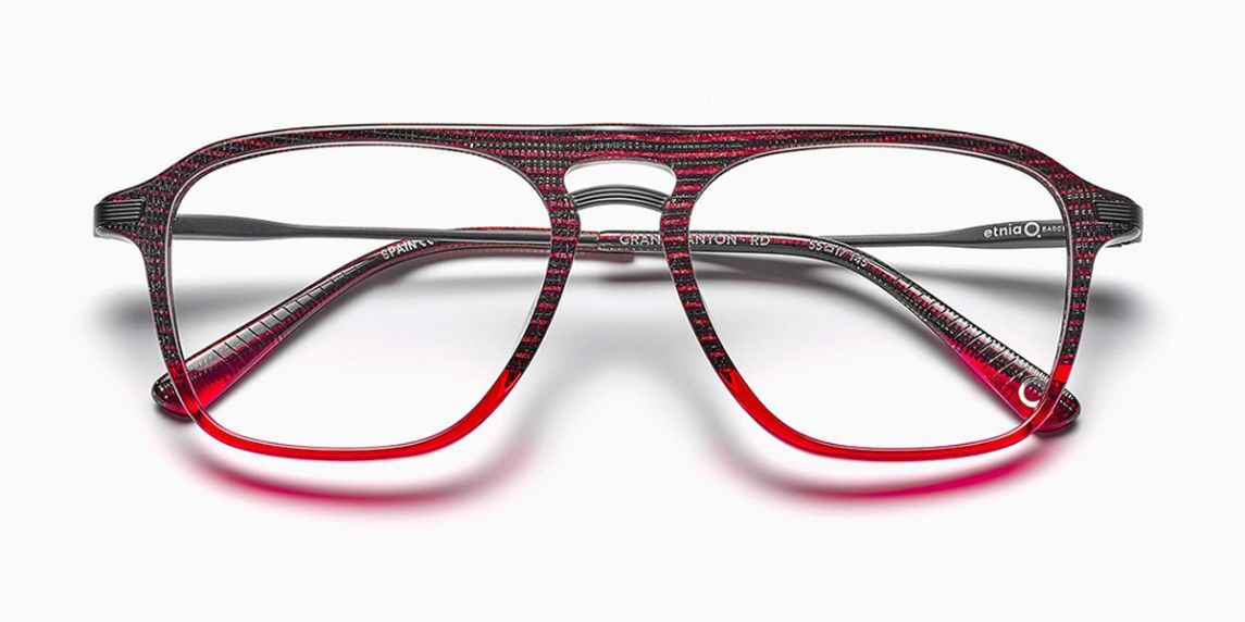 Etnia Barcelona GRAND CANYON RD 55 Lentes Recetadas Para Hombre Rojos