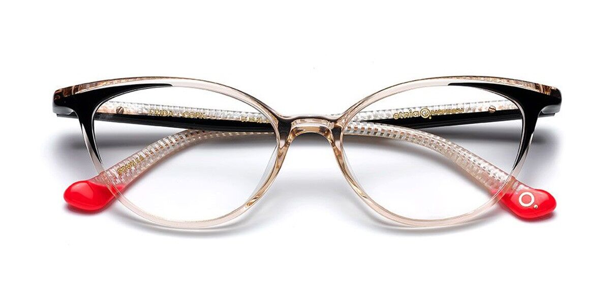 Etnia Barcelona Frida COPK Women's Eyeglasses Brown Size 51 - Blue Light Block Available