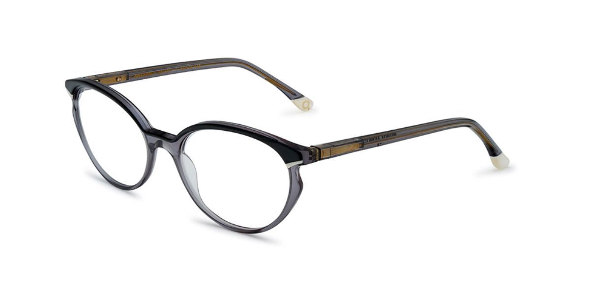 Etnia Barcelona Antibes BKWH Womens Glasses Black Size - Free Lenses - HSA/FSA Insurance - Blue Light Block Available