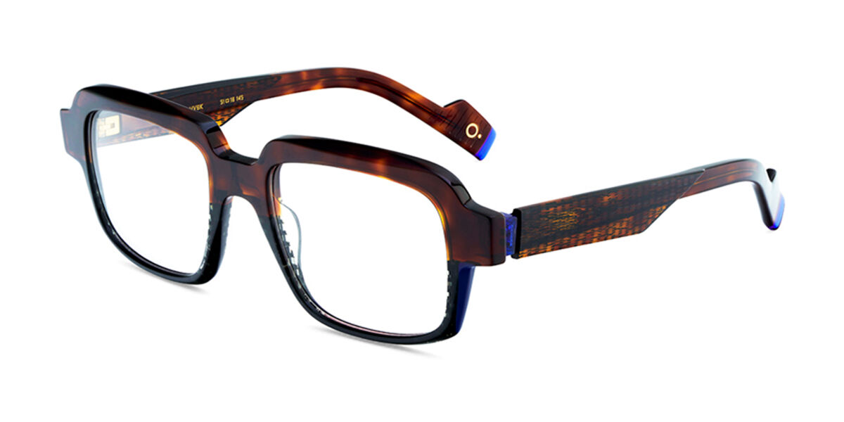 Etnia Barcelona Kevin HVBK Glasses Dark Brown Tortoise/Black Green ...