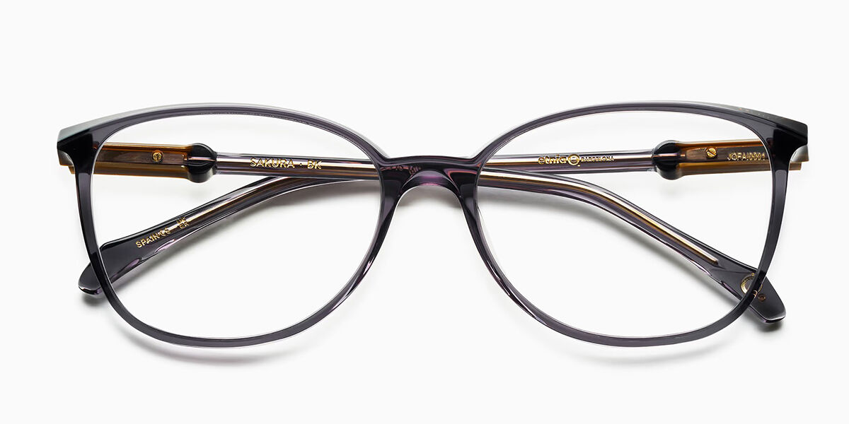 Etnia Barcelona Sakura BK Womens Glasses  Size - Free Lenses - HSA/FSA Insurance - Blue Light Block Available