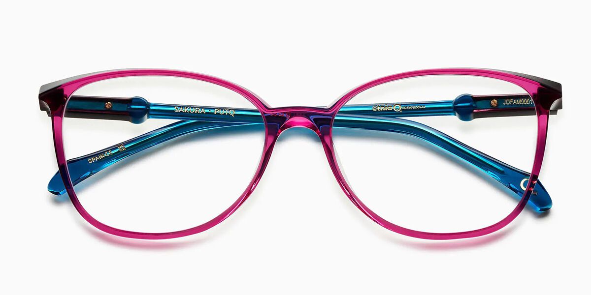 Etnia Barcelona Sakura PUTQ Women's Eyeglasses  Size 55 (Frame Only) - Blue Light Block Available