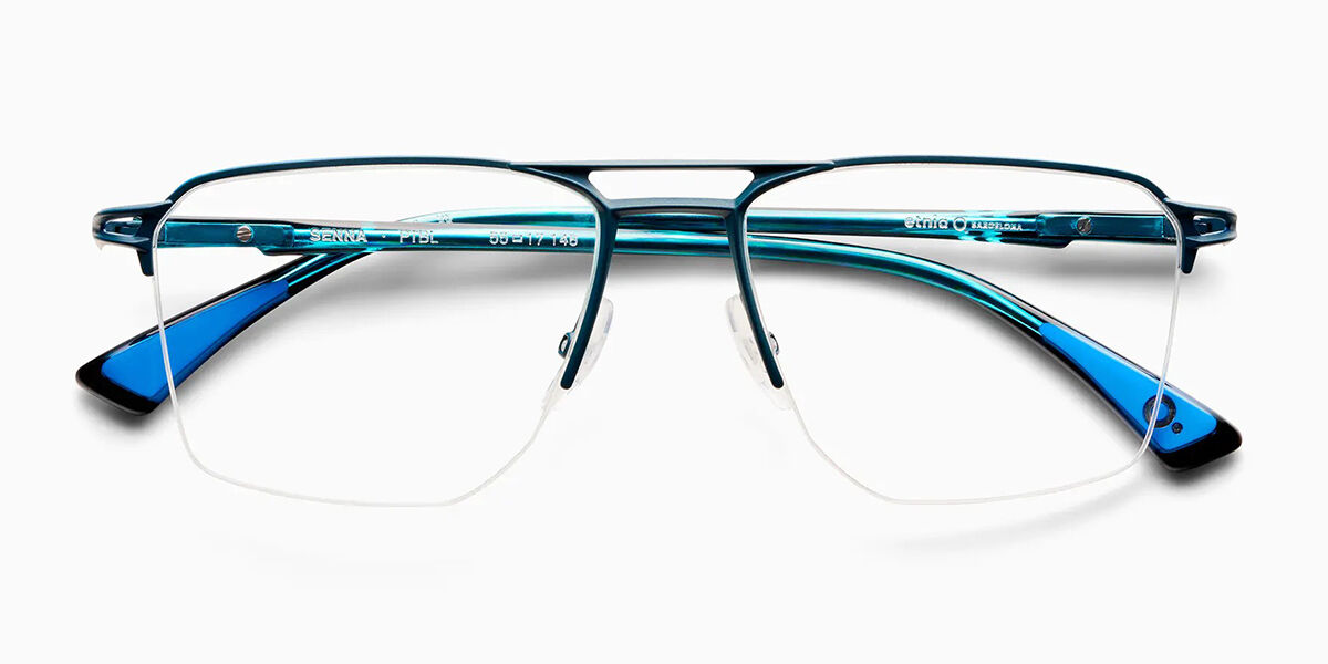 Etnia Barcelona Senna PTBL Men's Eyeglasses  Size 55 (Frame Only) - Blue Light Block Available