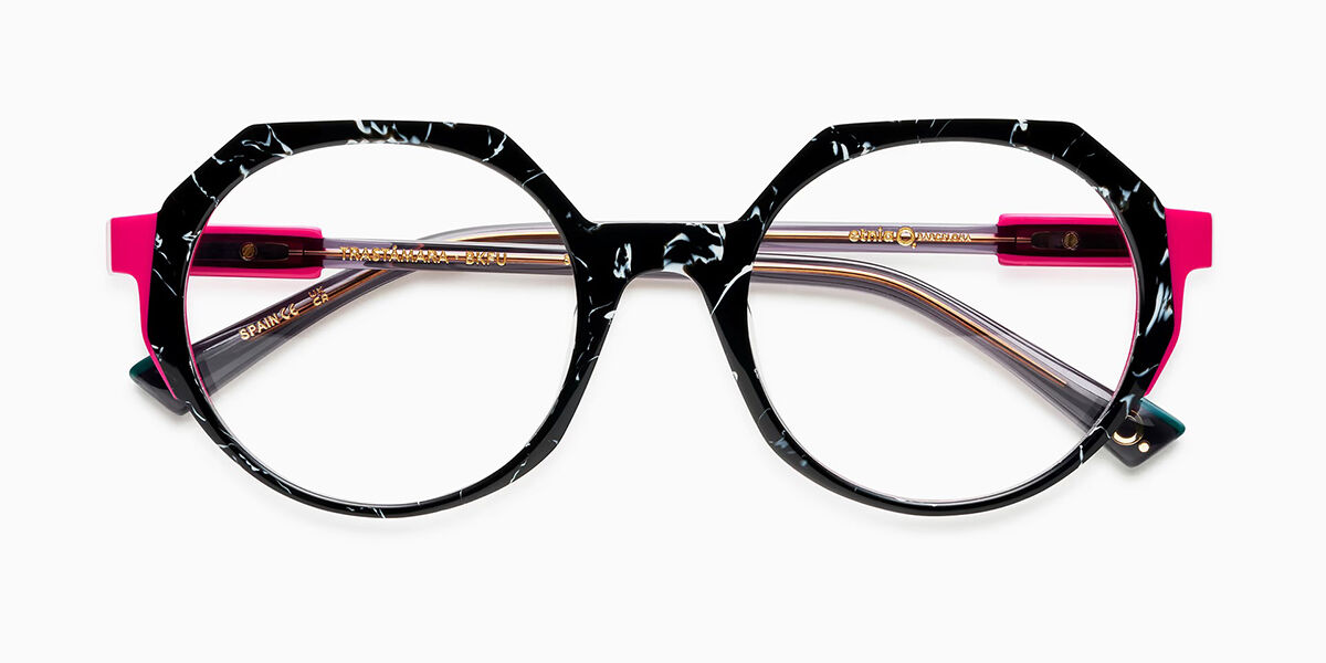 Etnia Barcelona Trastamara BKFU Womens Glasses Black Size - Free Lenses - HSA/FSA Insurance - Blue Light Block Available