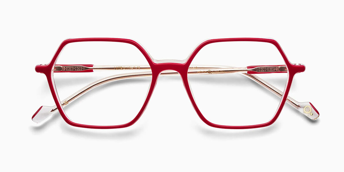 Etnia Barcelona Ultra Light 13 RDCL Women's Eyeglasses Red Size 56 (Frame Only) - Blue Light Block Available