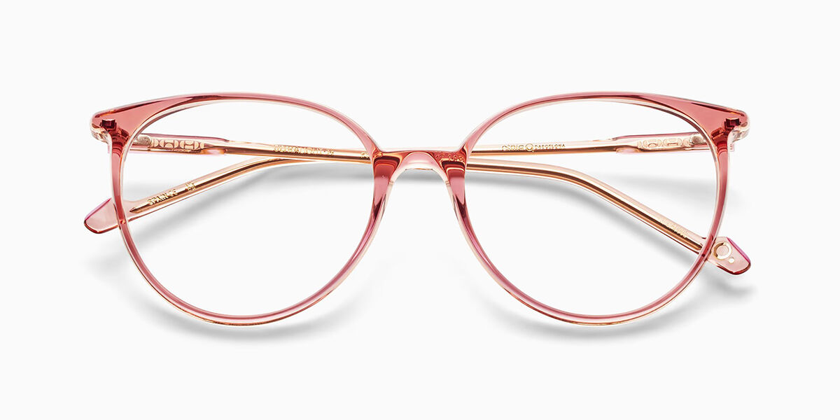 Etnia Barcelona Ultra Light 14 PKOG Women's Eyeglasses Pink Size 54 (Frame Only) - Blue Light Block Available