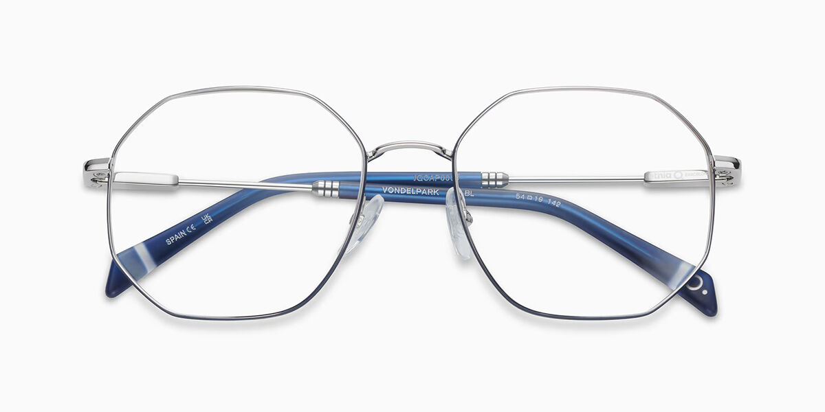 Etnia Barcelona Vondelpark SLBL Women's Eyeglasses Blue Size 54 (Frame Only) - Blue Light Block Available