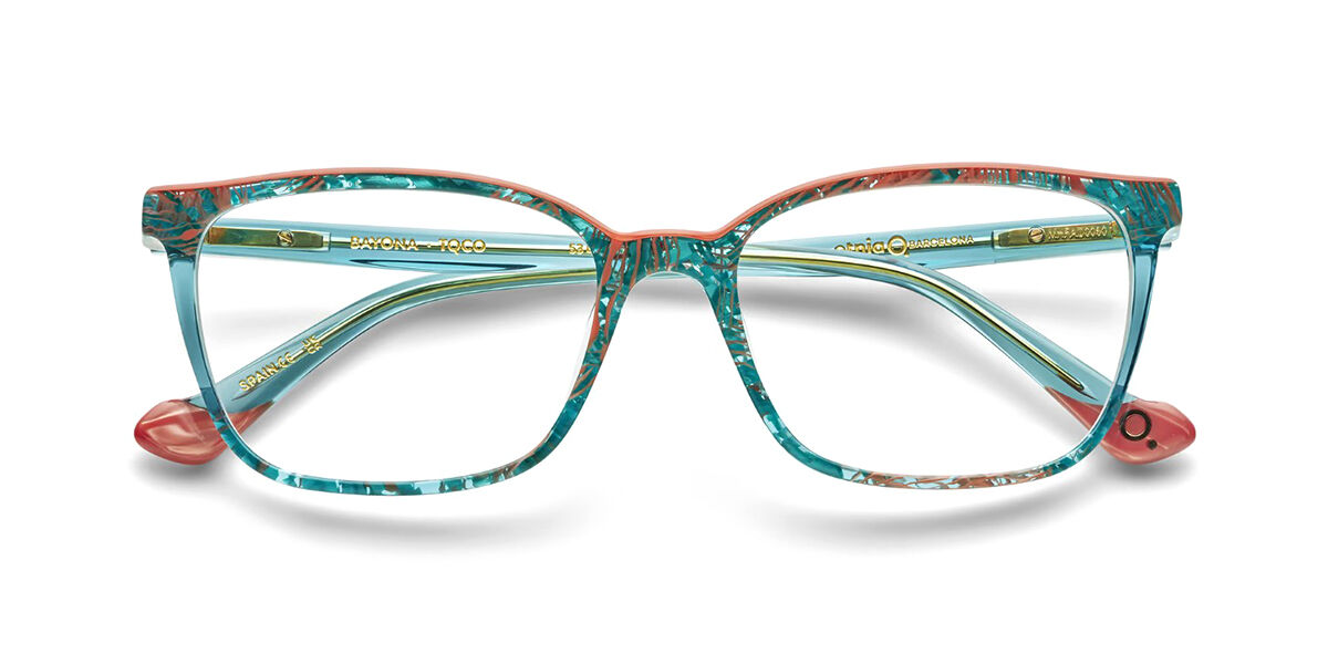 Etnia Barcelona Bayona TQCO Women's Eyeglasses Blue Size 53 (Frame Only) - Blue Light Block Available