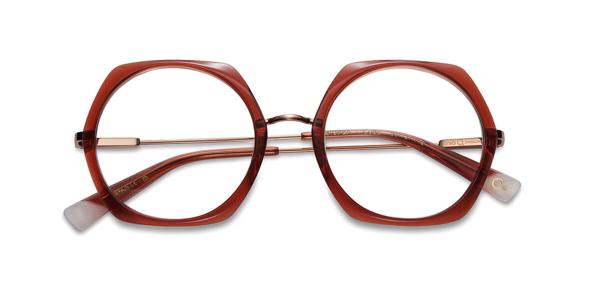 Etnia Barcelona Cassiopea CUBZ Women's Eyeglasses Red Size 50 (Frame Only) - Blue Light Block Available