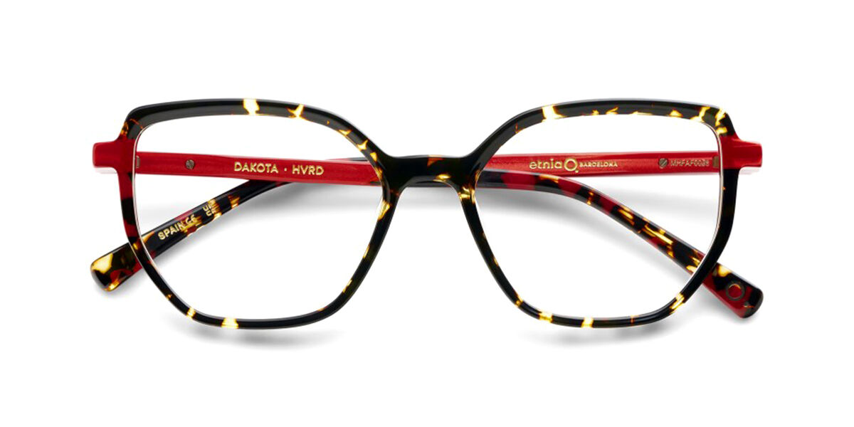 Etnia Barcelona Dakota HVRD Women's Eyeglasses Tortoiseshell Size 49 (Frame Only) - Blue Light Block Available