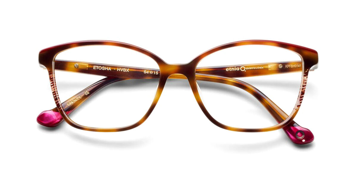 Etnia Barcelona Etosha HVBX Women's Eyeglasses Tortoiseshell Size 54 (Frame Only) - Blue Light Block Available