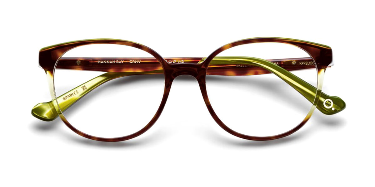 Etnia Barcelona Hannah Bay GRHV Women's Eyeglasses Tortoiseshell Size 52 (Frame Only) - Blue Light Block Available