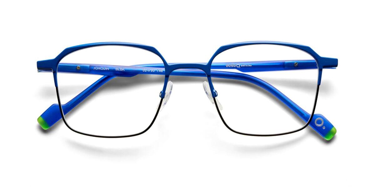 Etnia Barcelona Joaquin BLBK Men's Eyeglasses Blue Size 52 - Blue Light Block Available