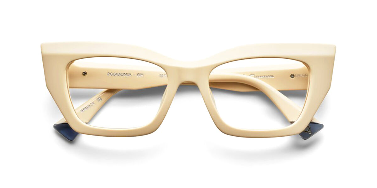 Etnia Barcelona Posidonia WH Women's Eyeglasses White Size 52 (Frame Only) - Blue Light Block Available