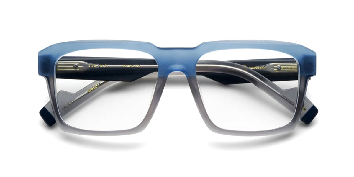 Etnia Barcelona Sito BLGY Men's Eyeglasses Blue Size 55 (Frame Only) - Blue Light Block Available