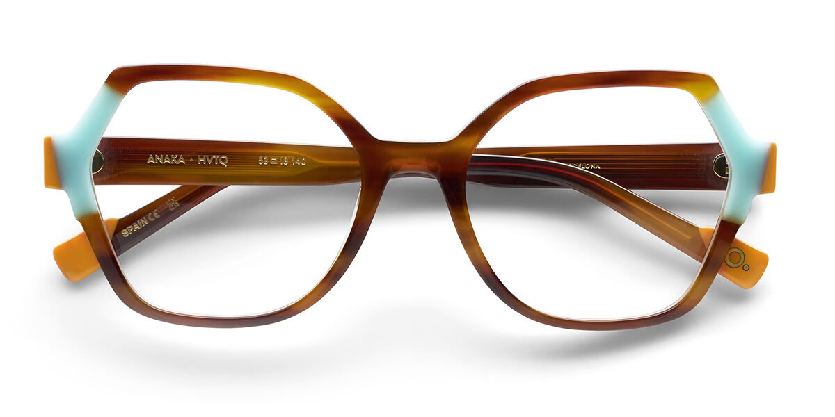 Etnia Barcelona Anaka HVTQ Women's Eyeglasses Tortoiseshell Size 53 (Frame Only) - Blue Light Block Available