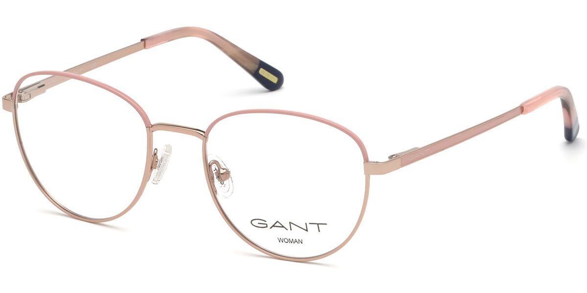 Photos - Glasses & Contact Lenses Gant GA4088 072 Women's Eyeglasses Pink Size 49  - Blue L (Frame Only)
