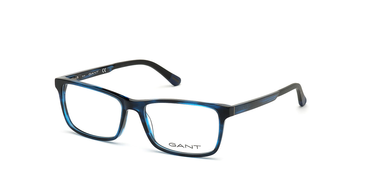 Photos - Glasses & Contact Lenses Gant GA3201 065 Men's Eyeglasses Blue Size 57  - Blue Lig (Frame Only)