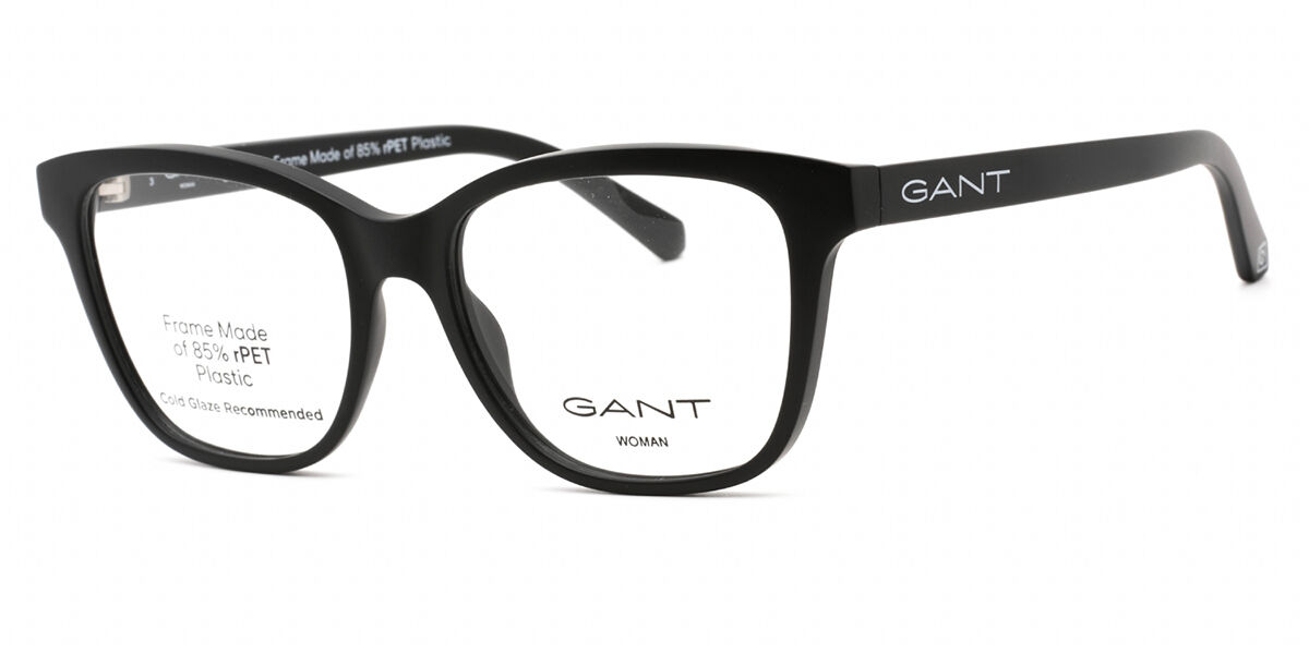 Photos - Glasses & Contact Lenses Gant GA4147 002 Women's Eyeglasses Black Size 54  - Blue (Frame Only)