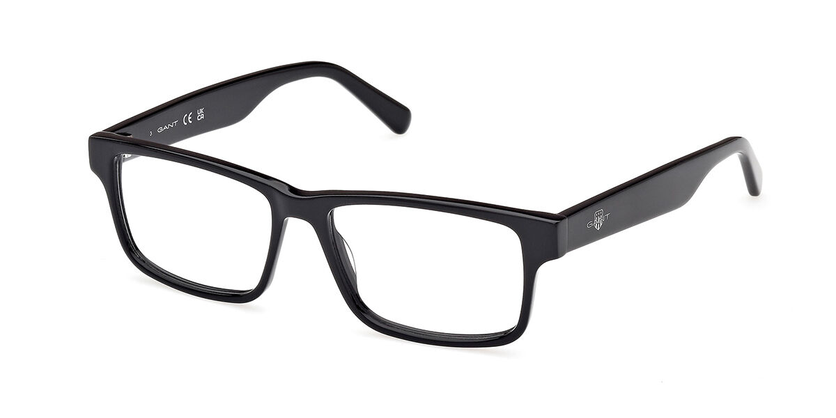 Gant GA50017 001 53 Svarta Glasögon (Endast Båge) Män